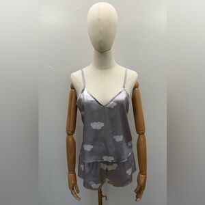 SHEIN Silver Cloud Pajama Set Size M